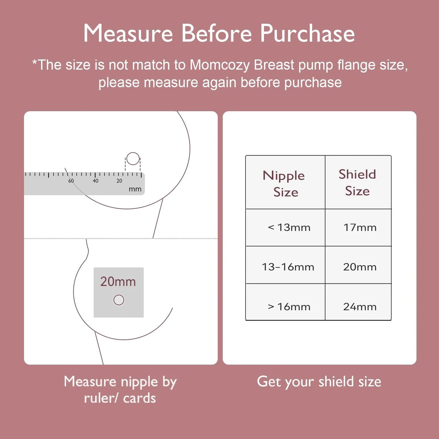 Momcozy Contact Silicone Nipple Shields for Breastfeeding, Ultra-Thin & Super-Soft