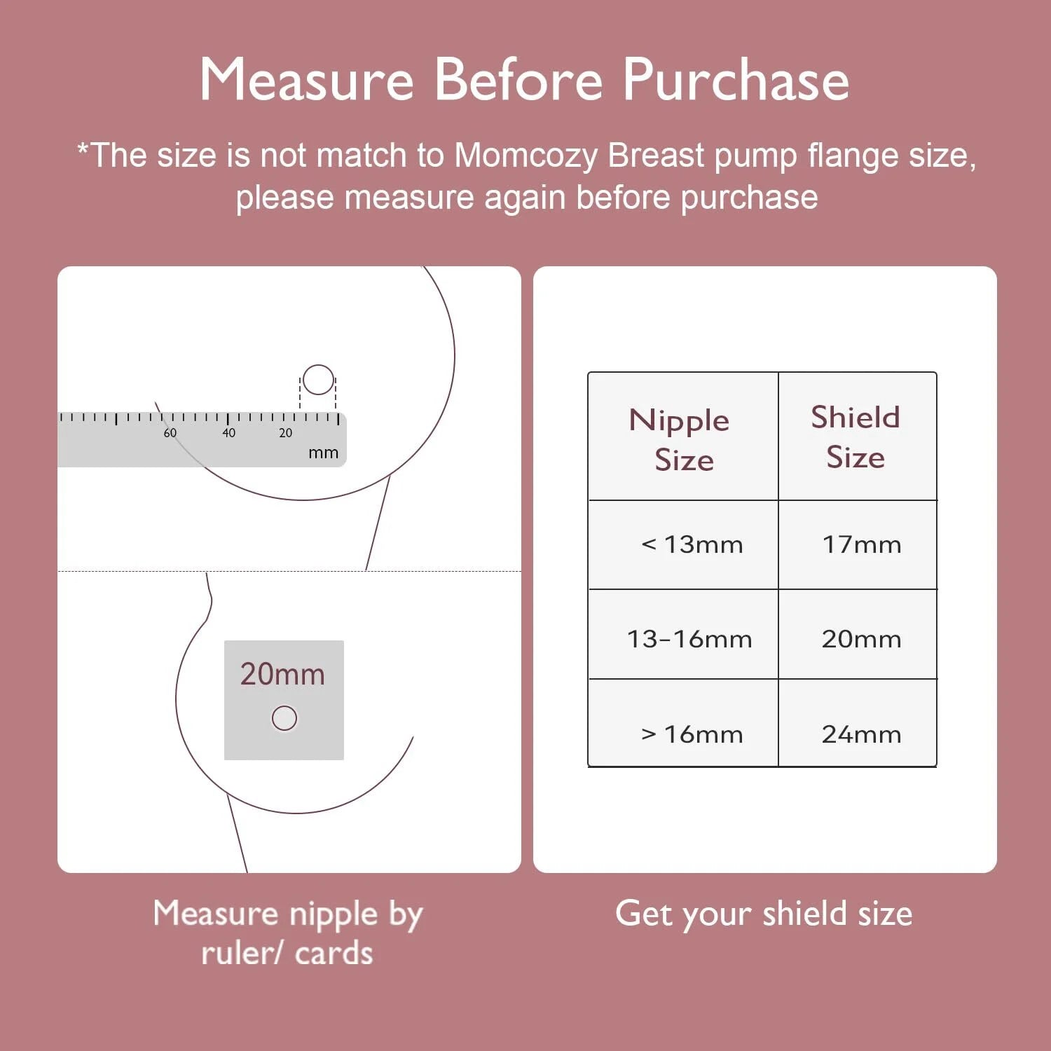 Momcozy Contact Silicone Nipple Shields for Breastfeeding, Ultra-Thin & Super-Soft