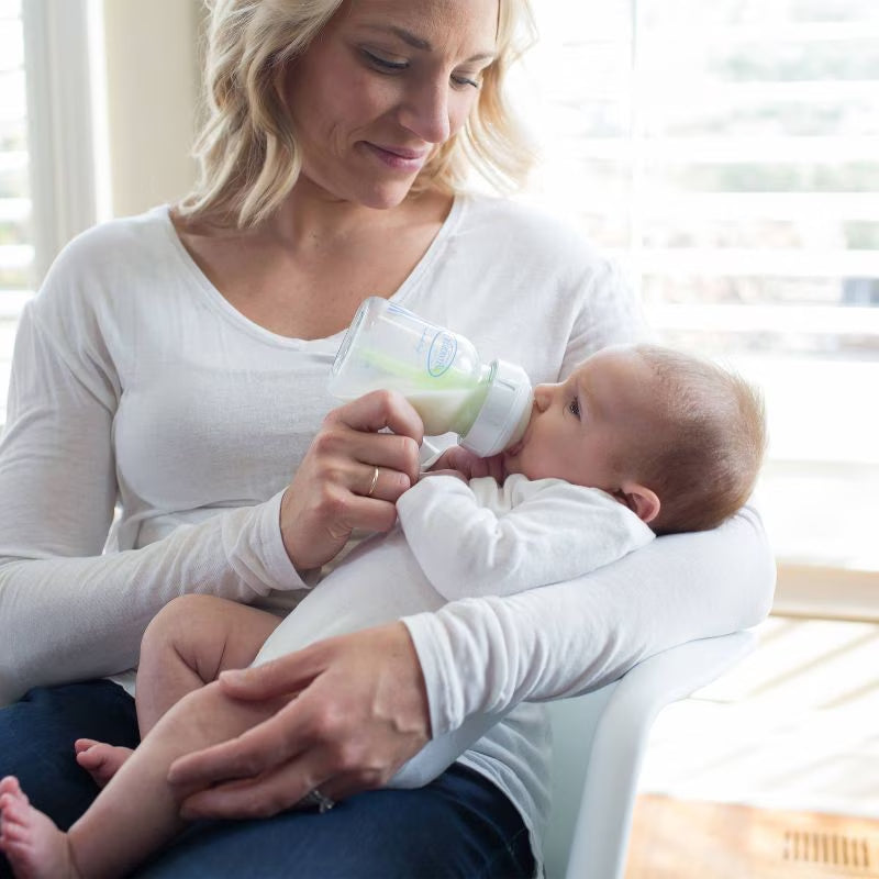 Dr. Brown'S Options+ Wide-Neck Anti-Colic Glass Baby Bottle - 2Pk