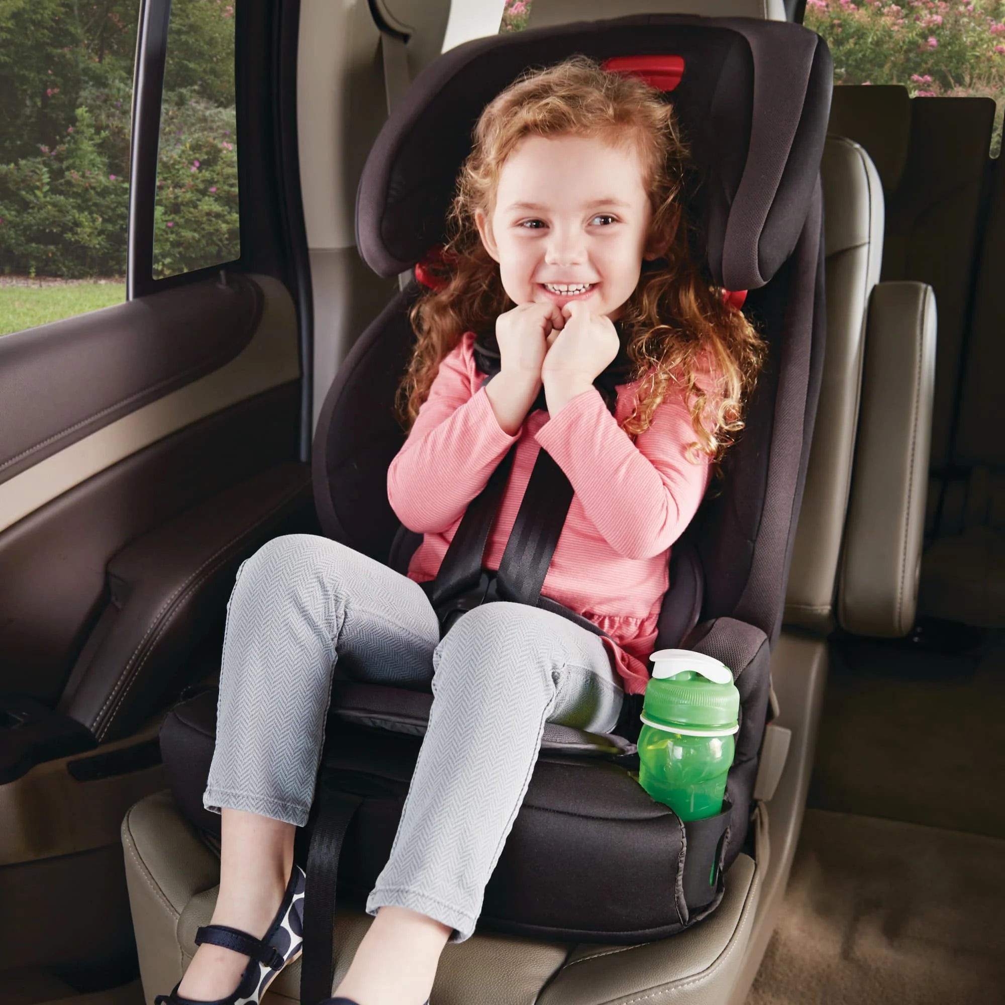 Tranzitions 3-In-1 Forward Facing Harness Booster Car Seat, Marley, 14 Lbs