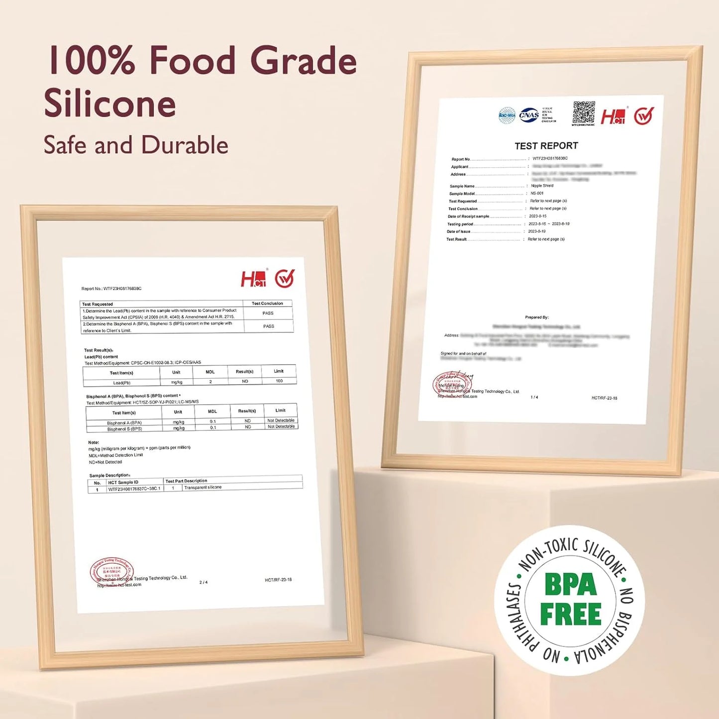 Momcozy Contact Silicone Nipple Shields for Breastfeeding, Ultra-Thin & Super-Soft