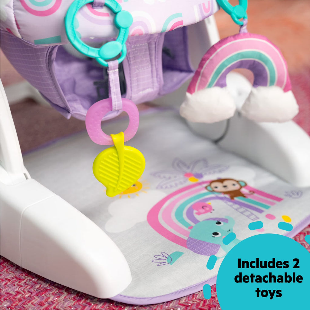 Learn-To-Sit 2-Position Floor Seat - Purple Paradise, Unisex, Infant