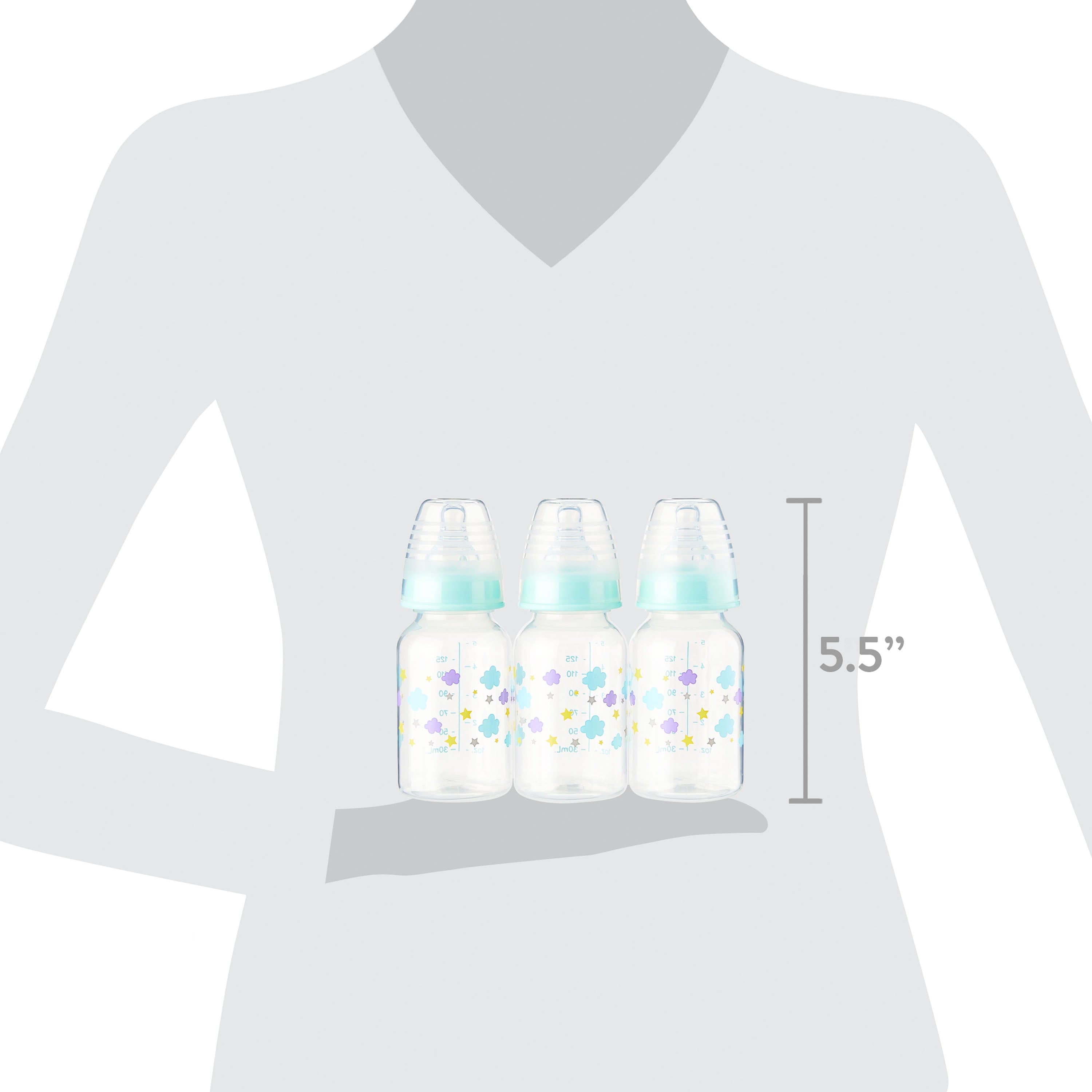 Bottles 5 Oz, 3 Pack