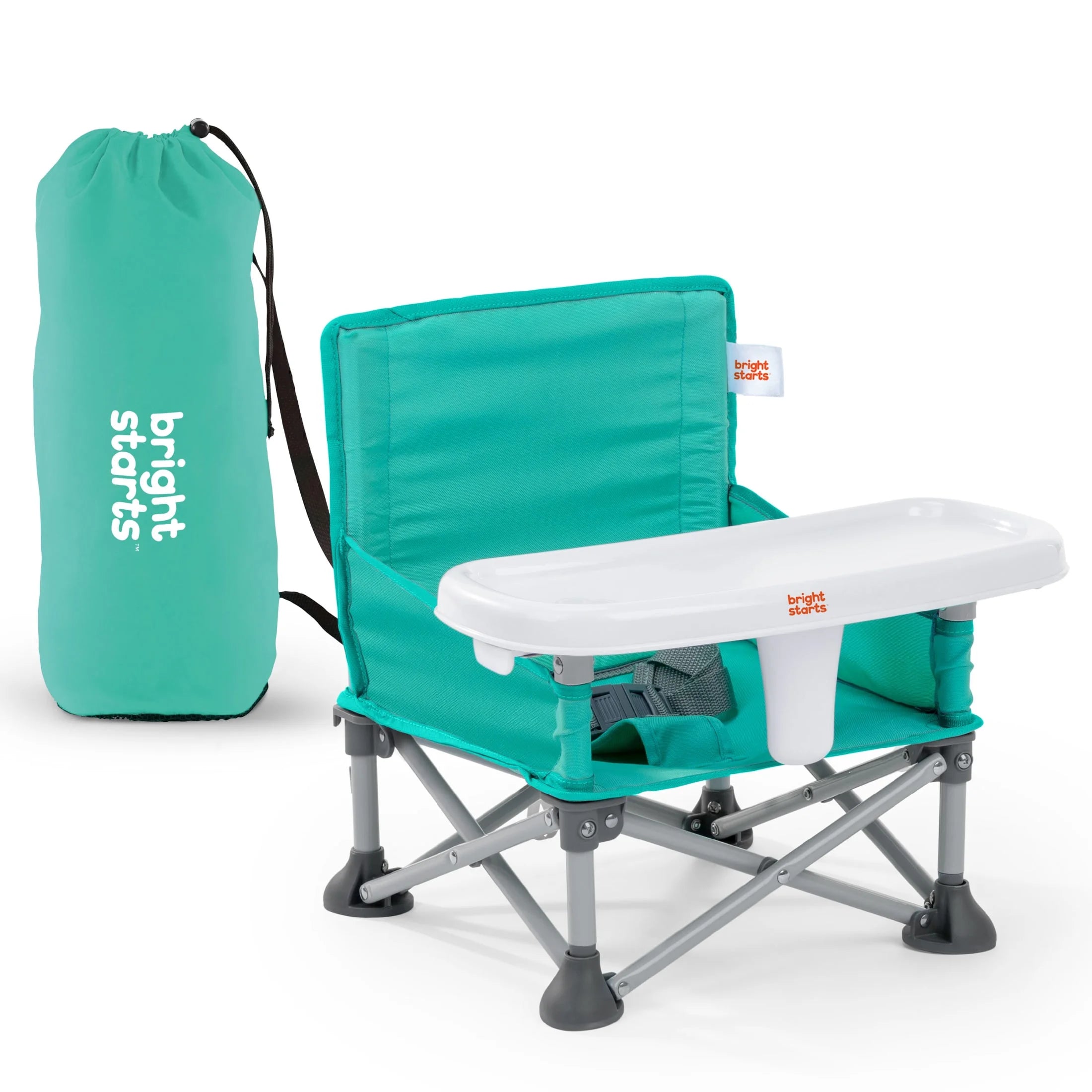 Pop 'N Sit Portable Baby Booster Seat, Teal, Infant to Toddler