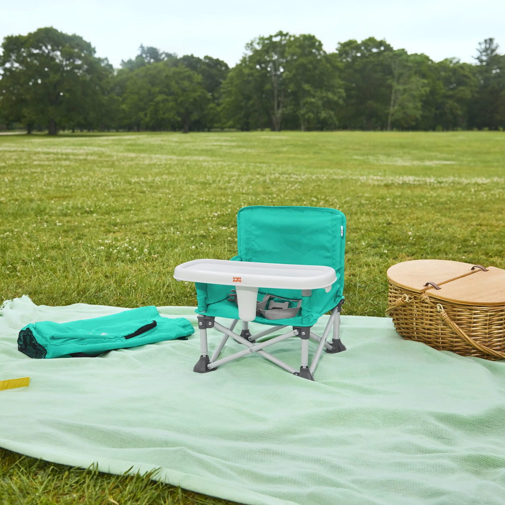 Pop 'N Sit Portable Baby Booster Seat, Teal, Infant to Toddler
