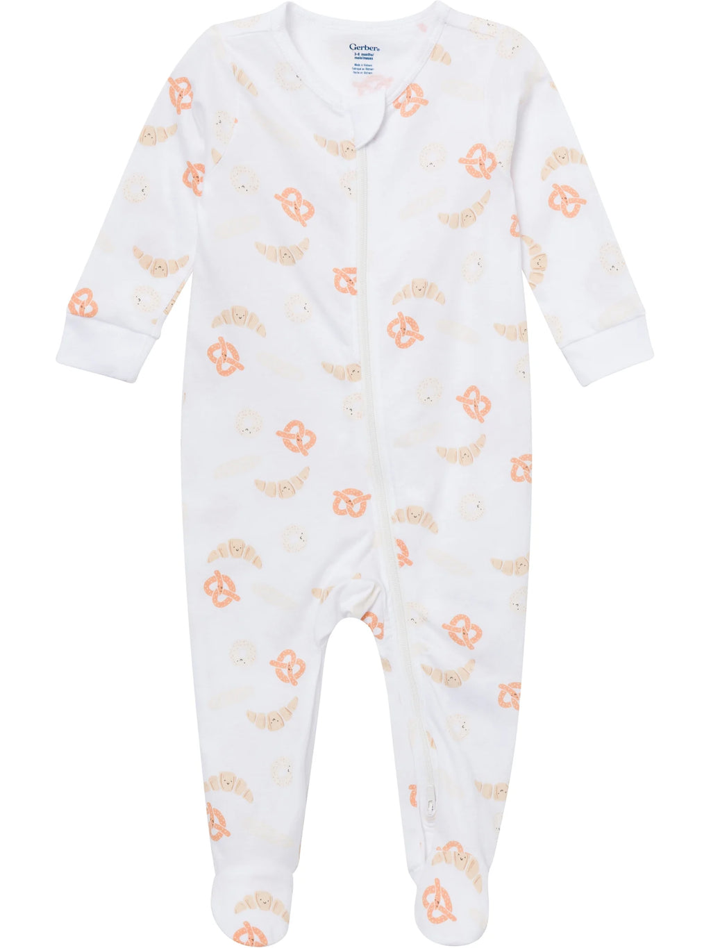 Baby Neutral Sleep N´ Play Footed Pajamas, 4-Pack, Sizes, Newborn - 6/9 Months