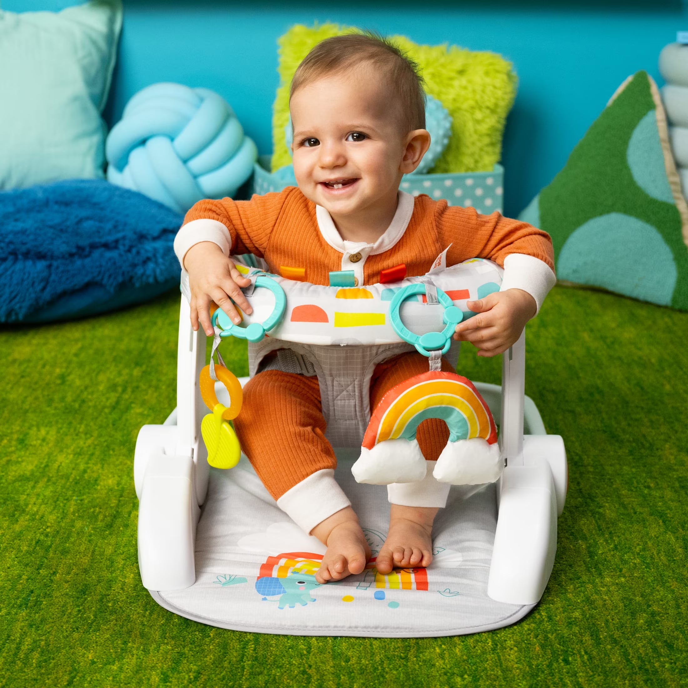 Learn-To-Sit 2-Position Floor Seat - Playful Paradise, Unisex, Infant