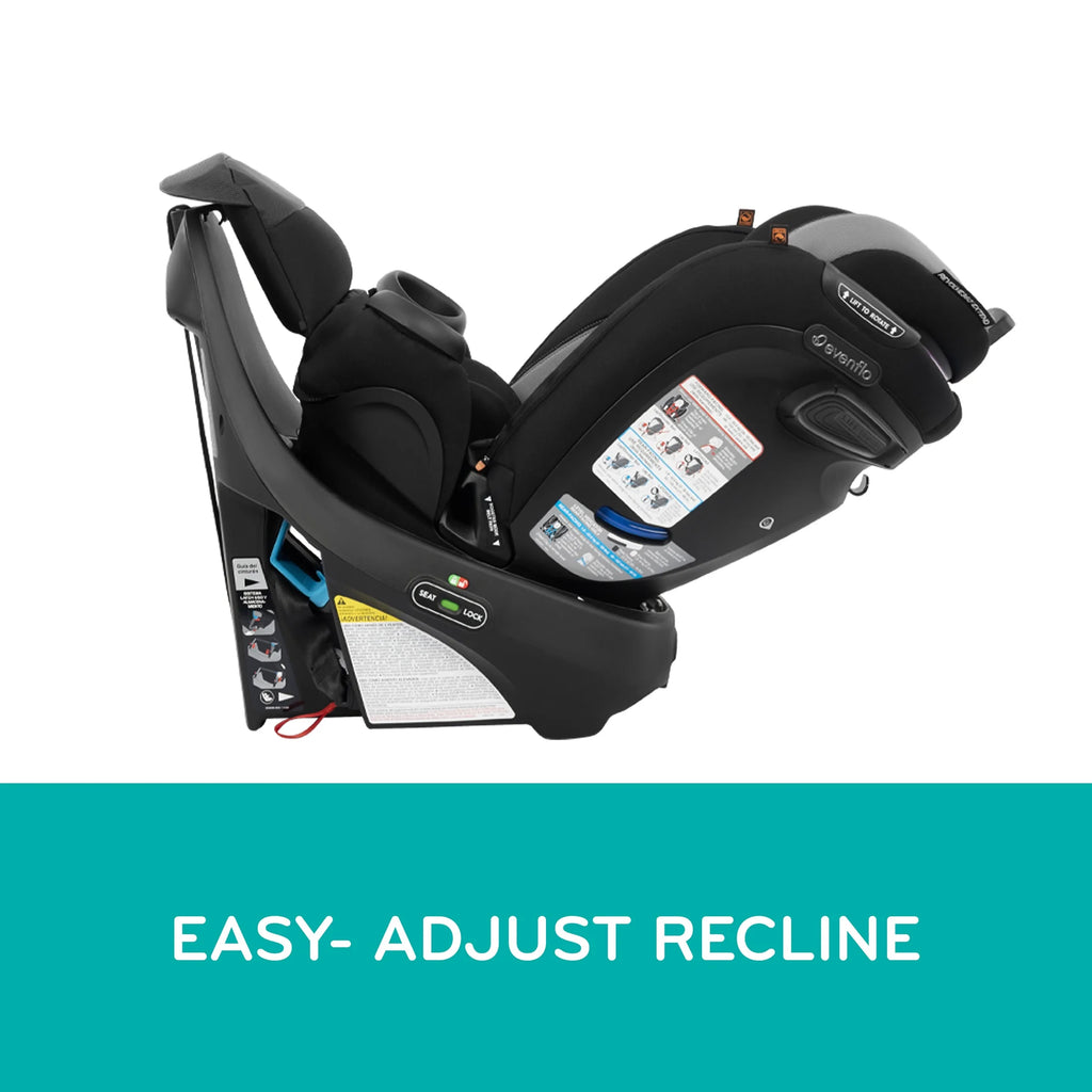 Revolve360 Extend All-In-One Rotating Car Seat with Quick Clean Cover, Rowe Pink