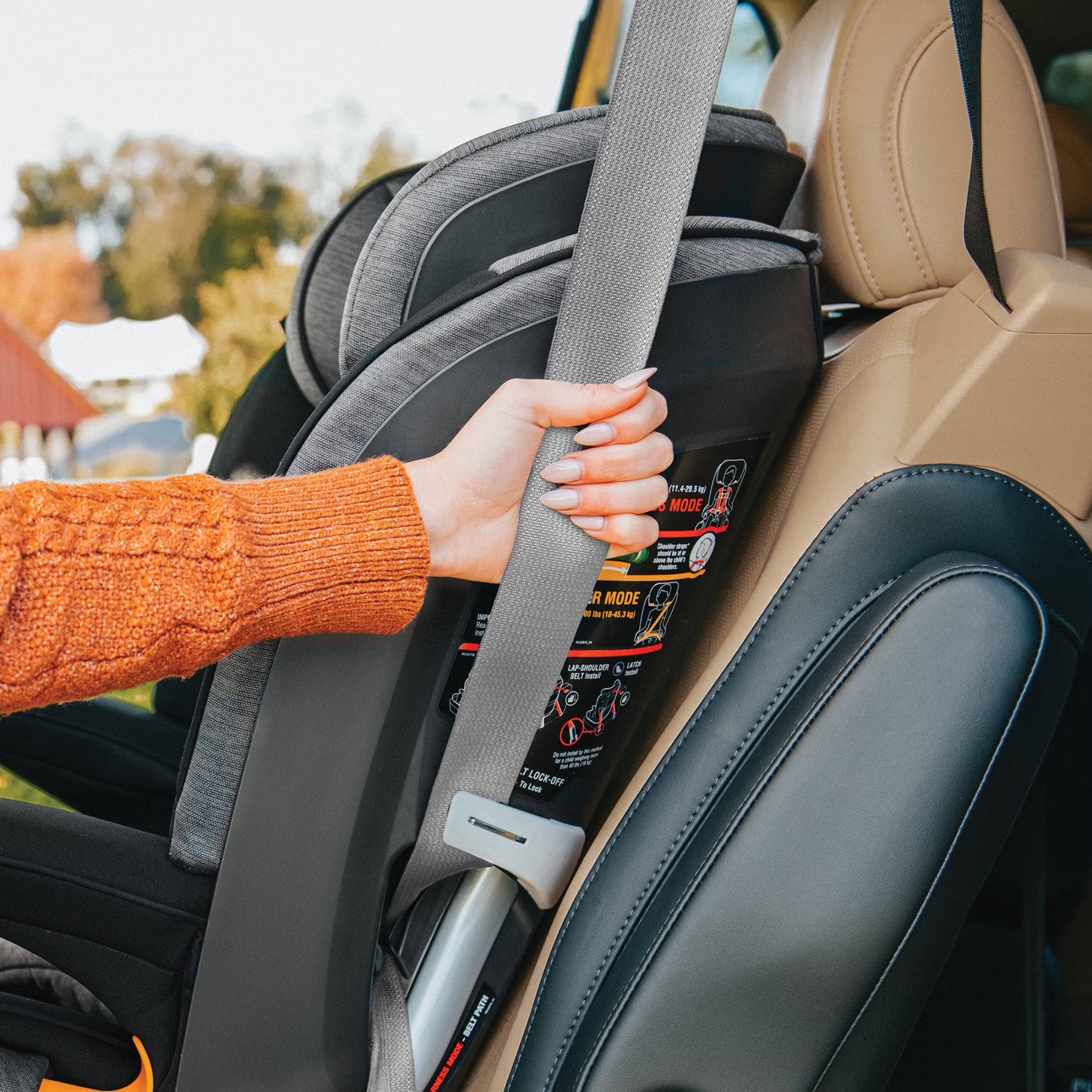 Myfit® 2-In-1 Forward-Facing Harness Booster Car Seat for Toddlers, 5-Point Harness, Belt-Positioning Booster - Iron (Black), New
