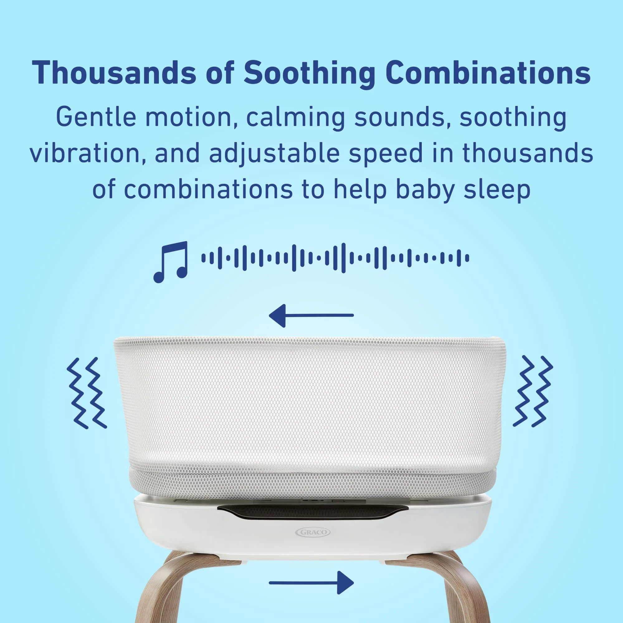 Smartsoothe Newborn Bassinet, Luna