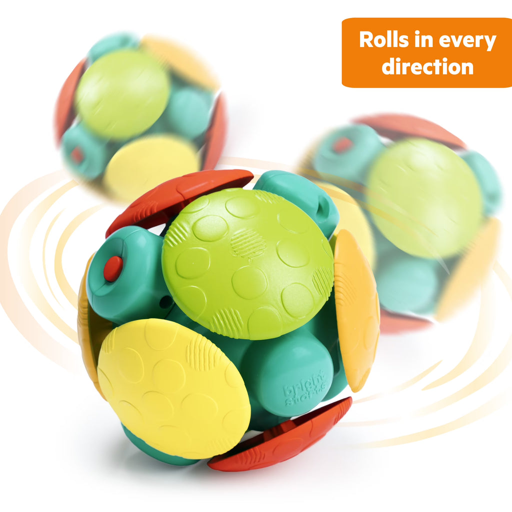 Wobble Bobble Crawl & Chase Baby Activity Ball Toy, Unisex, Ages 3 Months +