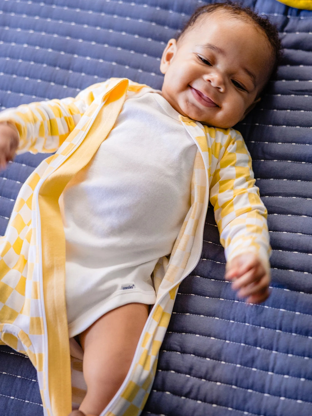 Baby Boy or Girl Neutral 2-Way Zipper Cotton Sleep 'N Play Footed Pajamas, 2-Pack, Sizes Newborn - 3/6 Months