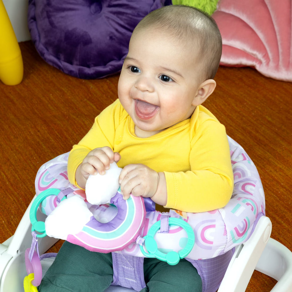 Learn-To-Sit 2-Position Floor Seat - Purple Paradise, Unisex, Infant