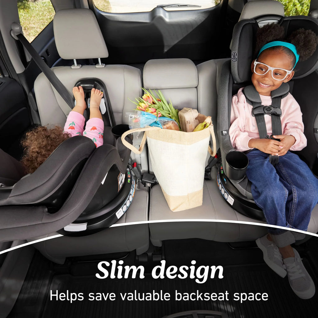 Easyturn 360 2-In-1 Convertible Car Seat, Cyran, Black