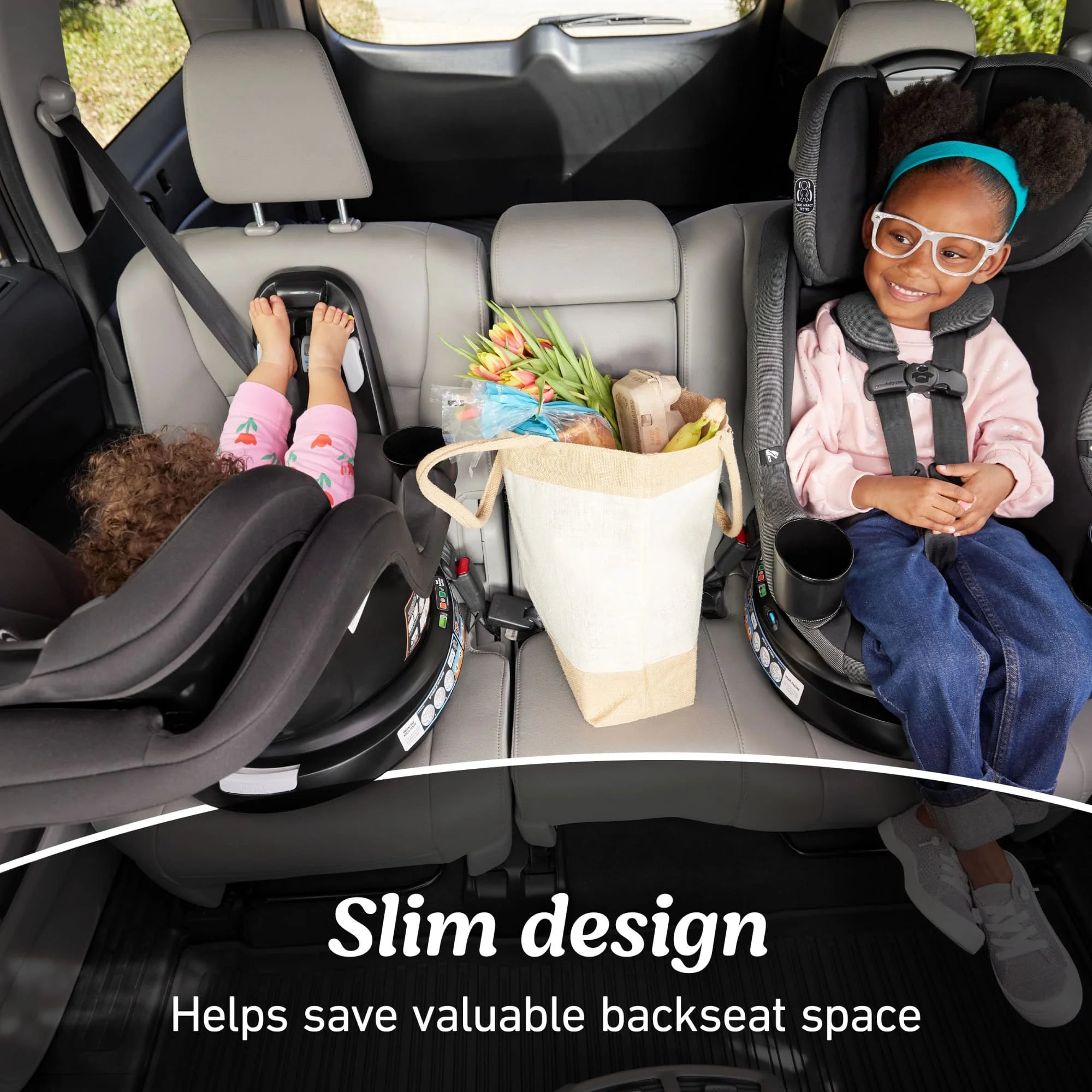 Easyturn 360 2-In-1 Convertible Car Seat, Cyran, Black