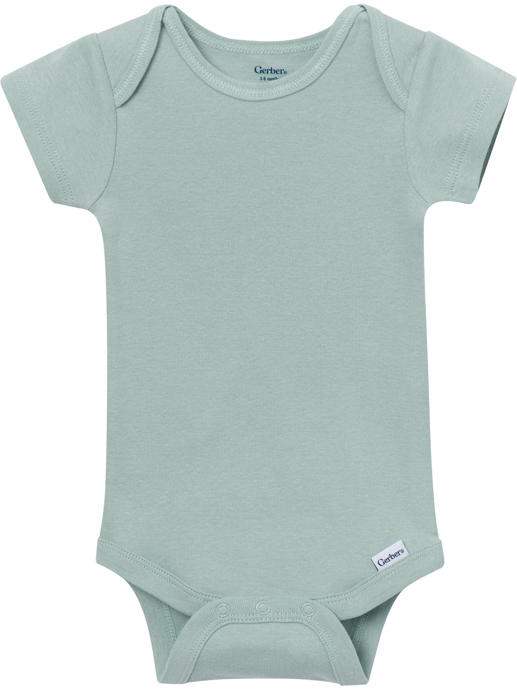 Baby Neutral Short Sleeve Onesies, 8-Pack, Sizes 0/3 Newborn - 12 Months