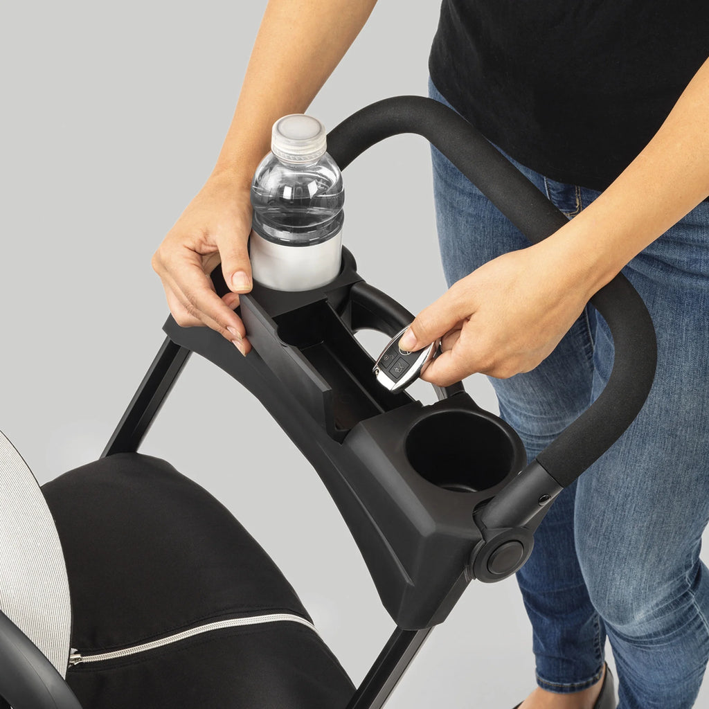Keyfit Caddy Frame Stroller - Black (Black), New