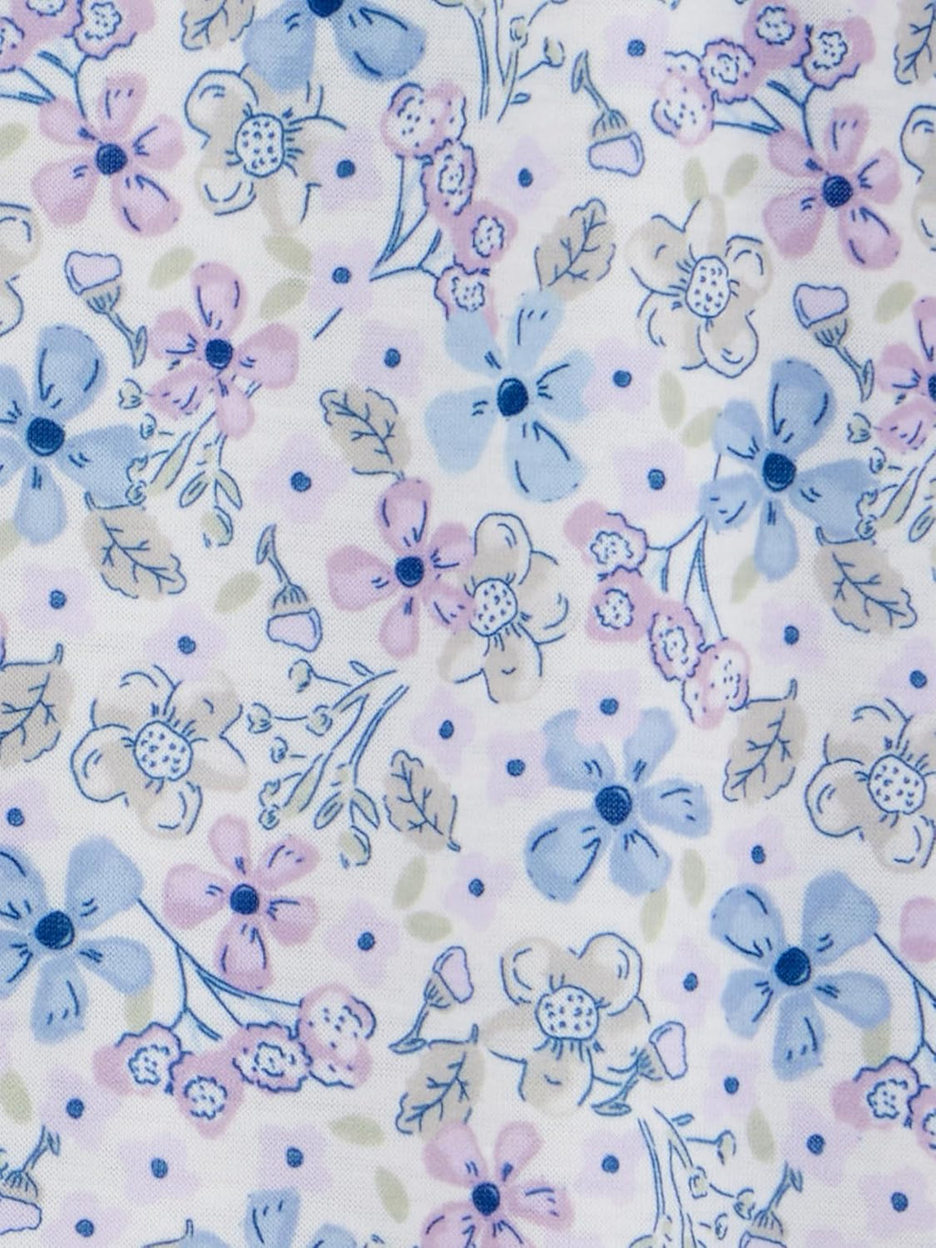 Baby and Toddler Girls' 3 Pack Loose Fit Polyester Jersey Footed Pajamas