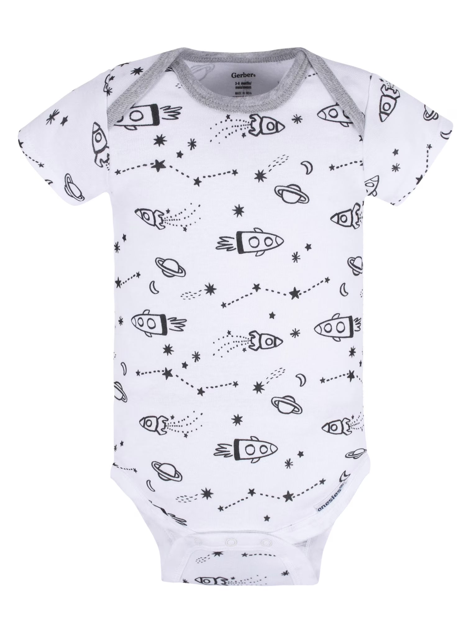Baby Boy Short Sleeves Onesies Bodysuits, 8-Pack, Sizes Newborn-12M