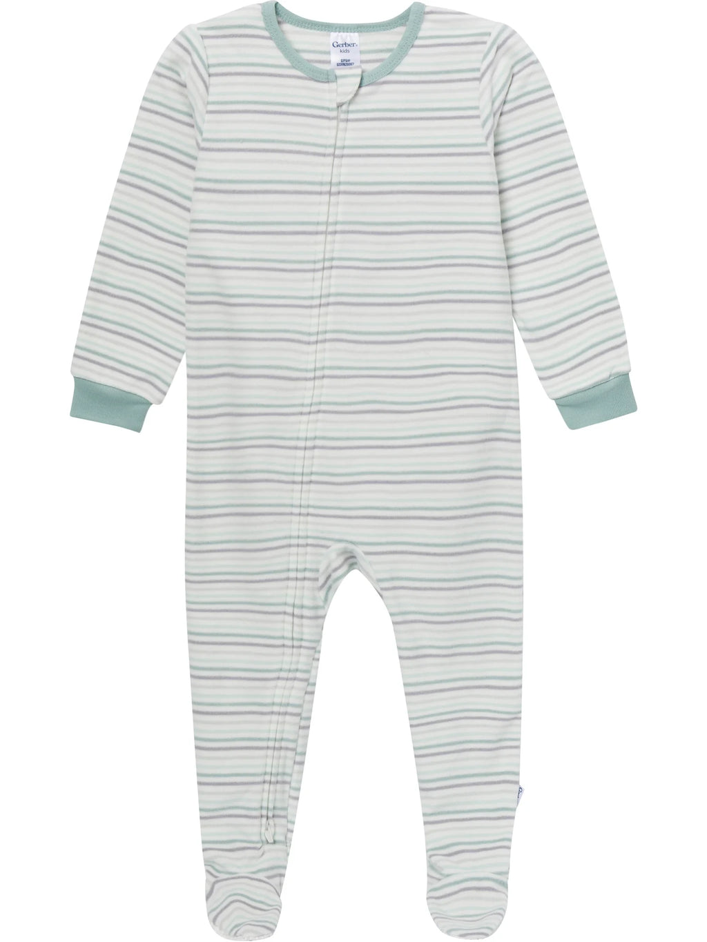 Baby and Toddler Neutral Microfleece Blanket Sleeper Pajamas, 2-Pack, Sizes 0/3 Months - 5T