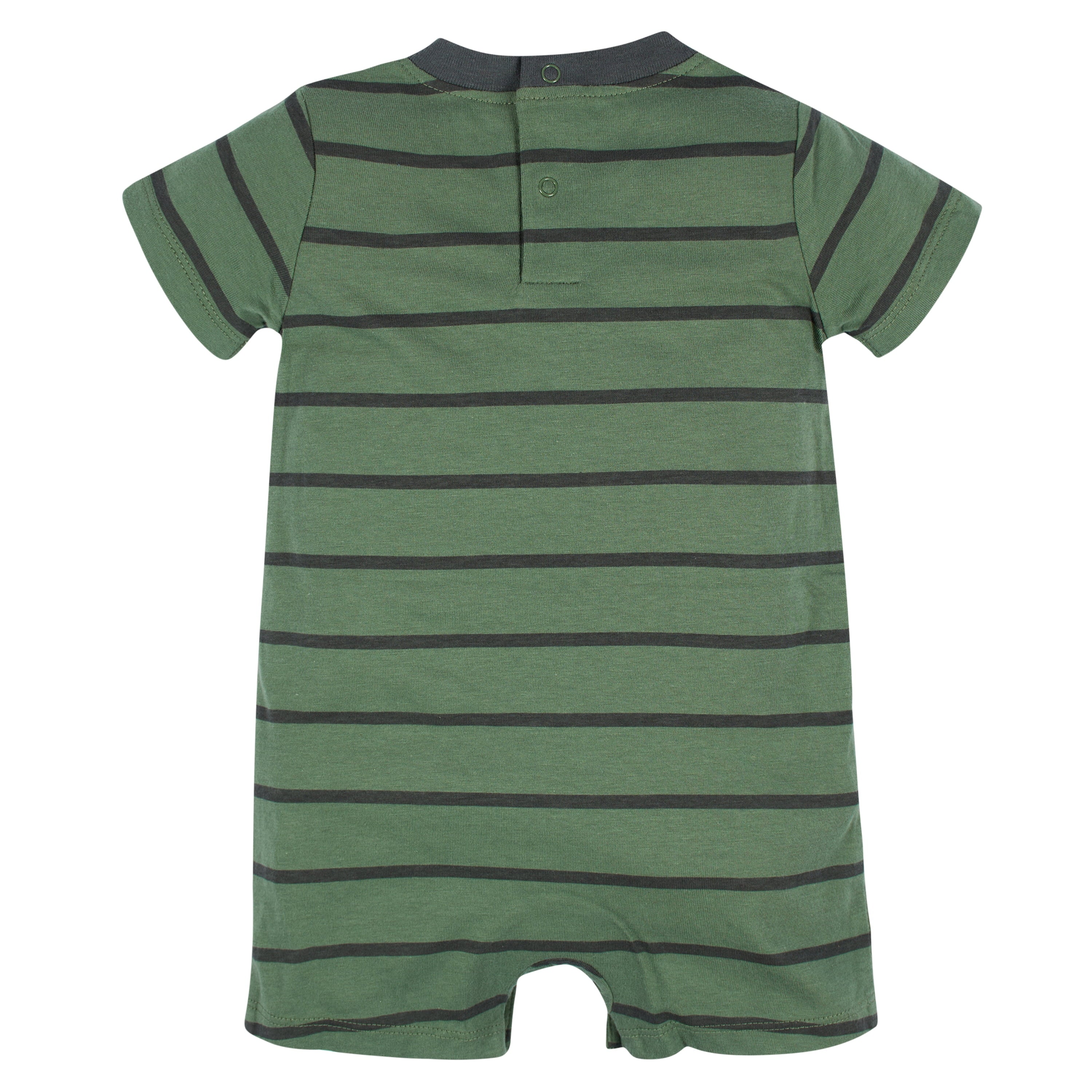 Brand Baby Boy Short Sleeve and Sleeveless Rompers, 3-Pack, Sizes 0/3 Months - 24 Months