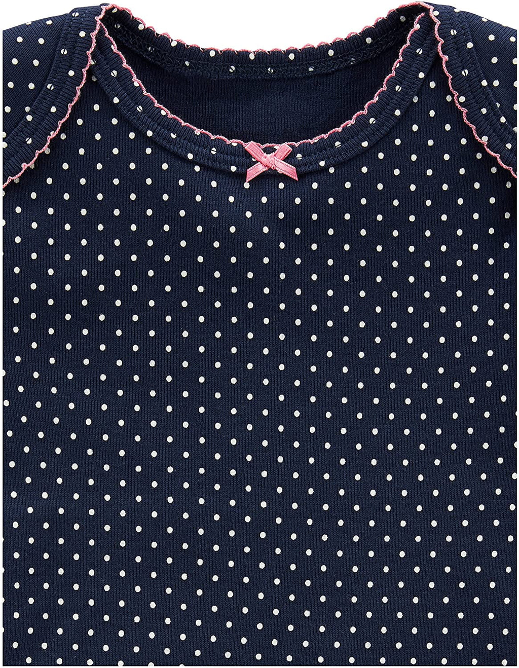 Simple Joys by  Baby Girls' 5-Pack Long-Sleeve Bodysuit, Pink/Navy/Mint, 18 Months