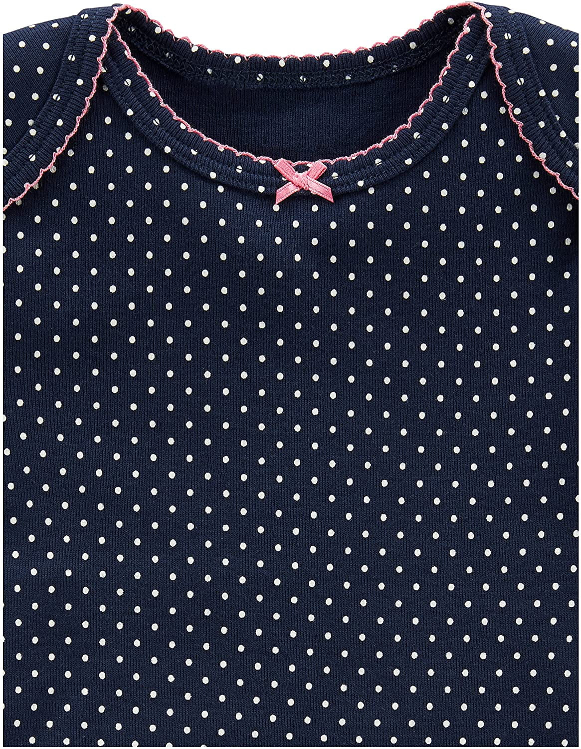 Simple Joys by  Baby Girls' 5-Pack Long-Sleeve Bodysuit, Pink/Navy/Mint, 18 Months