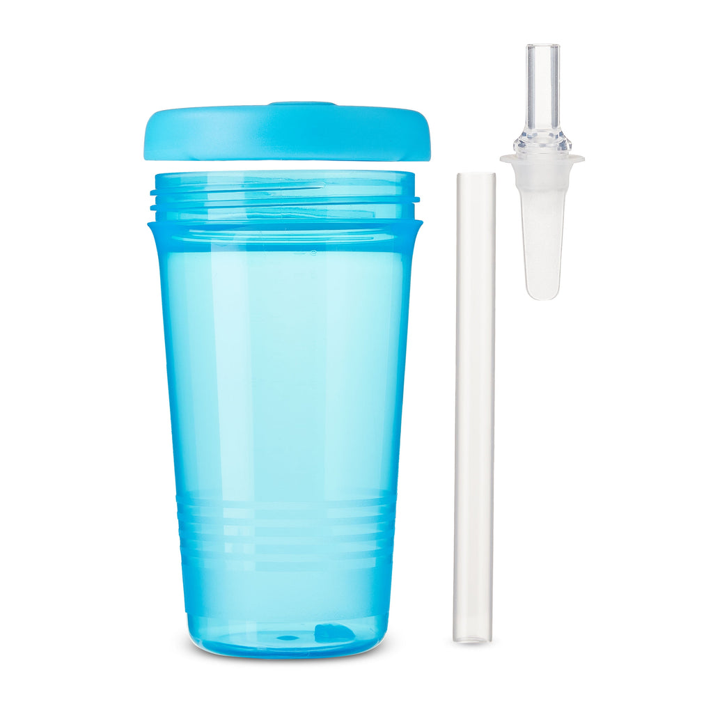 Easy Sip Straw Cup 6 Months+, Blue, 9 Fl Oz, 1 Count, 6 Months+
