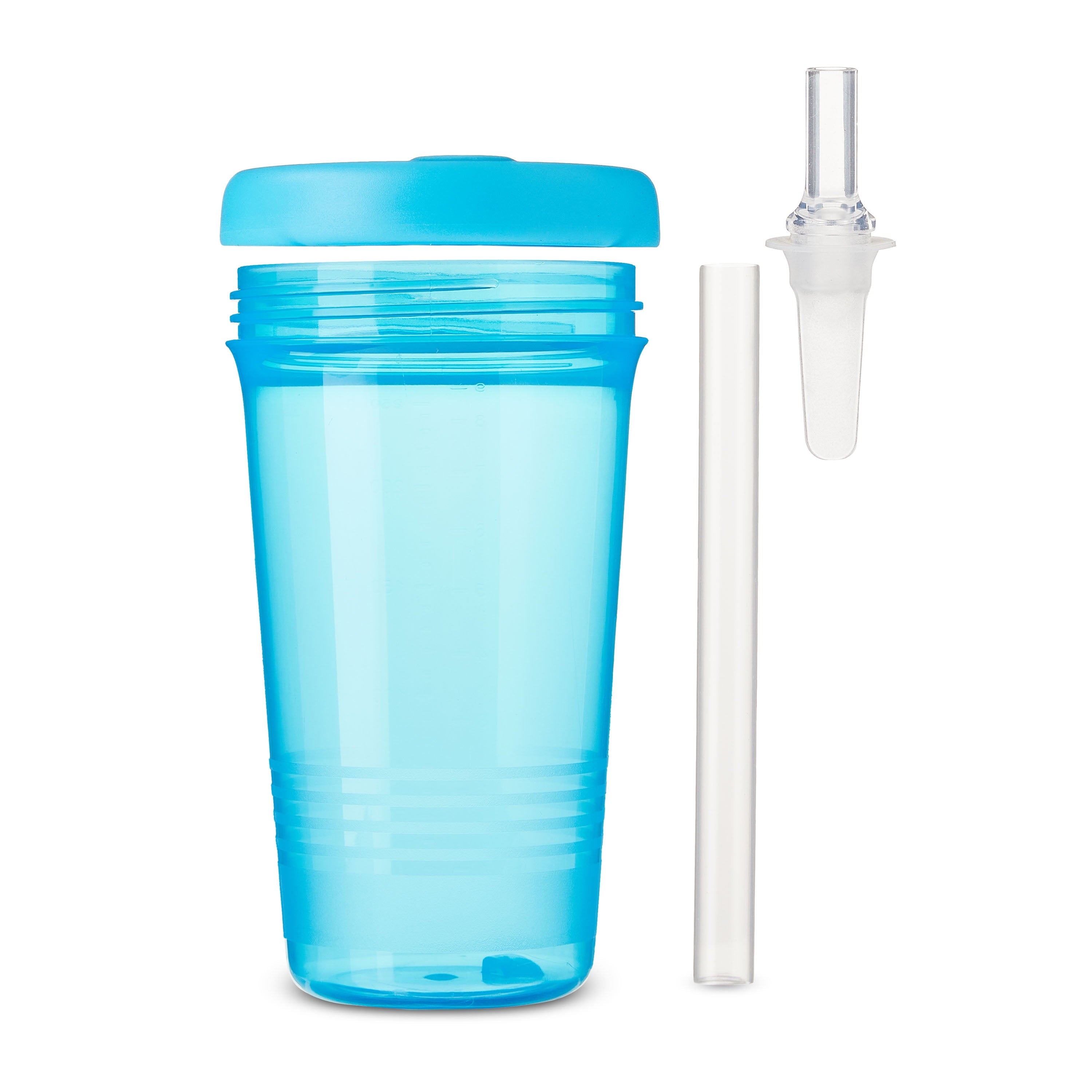 Easy Sip Straw Cup 6 Months+, Blue, 9 Fl Oz, 1 Count, 6 Months+