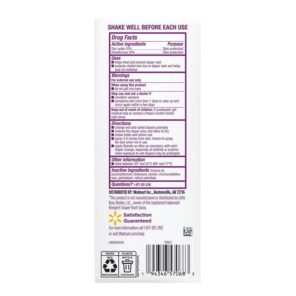 Diaper Rash Spray, 1.7 Fl Oz