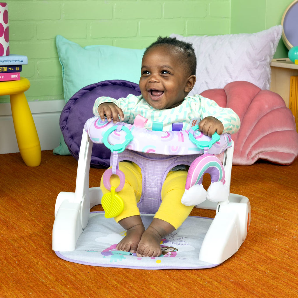 Learn-To-Sit 2-Position Floor Seat - Purple Paradise, Unisex, Infant