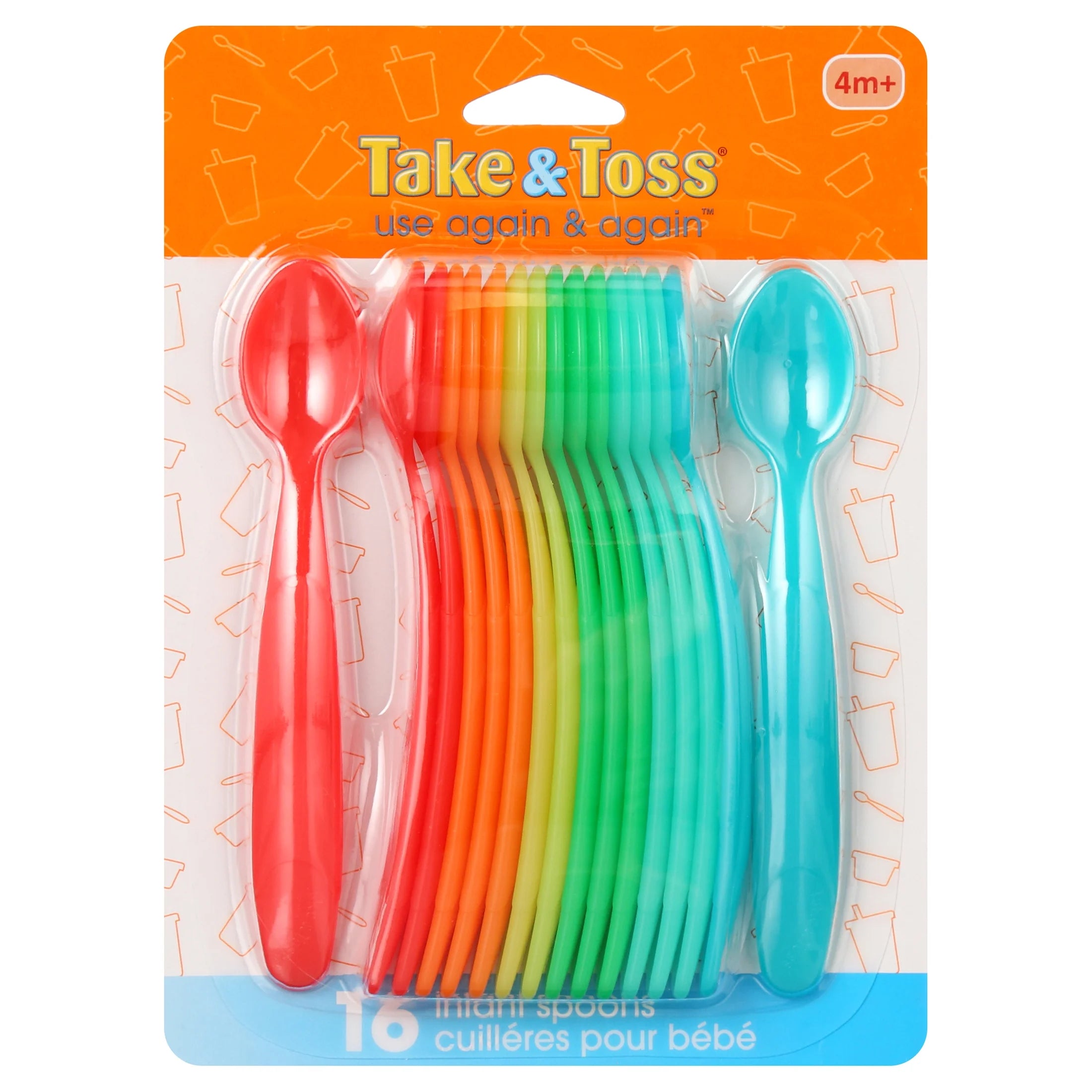 (3 Pack) Take & Toss Infant Spoons - 16 Pack