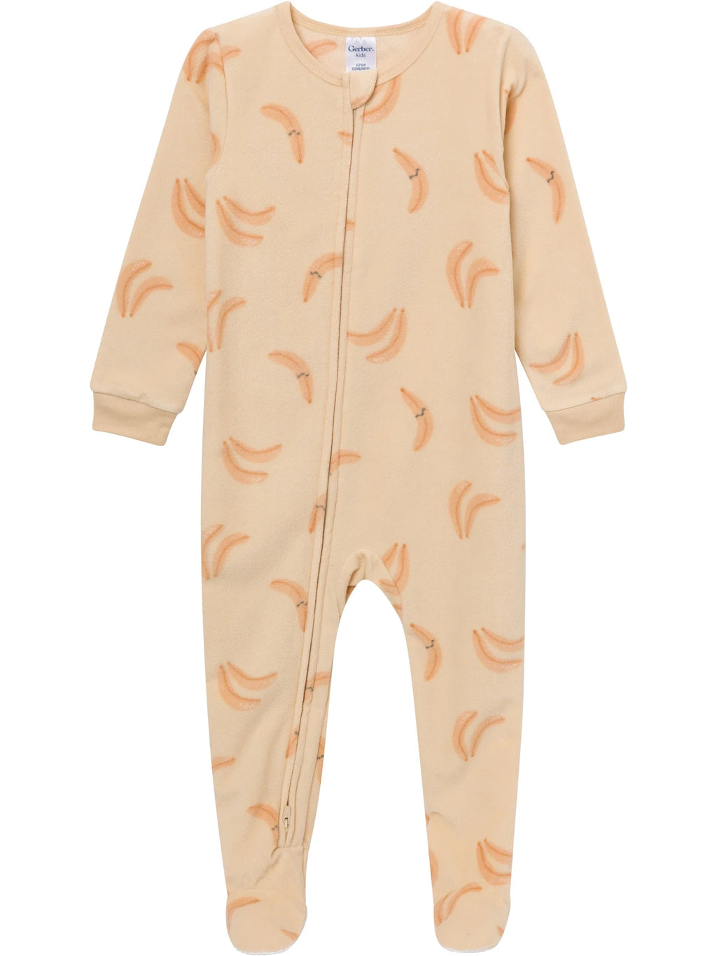 Baby and Toddler Neutral Microfleece Blanket Sleeper Pajamas, 3-Pack, Sizes 0/3 Months - 5T