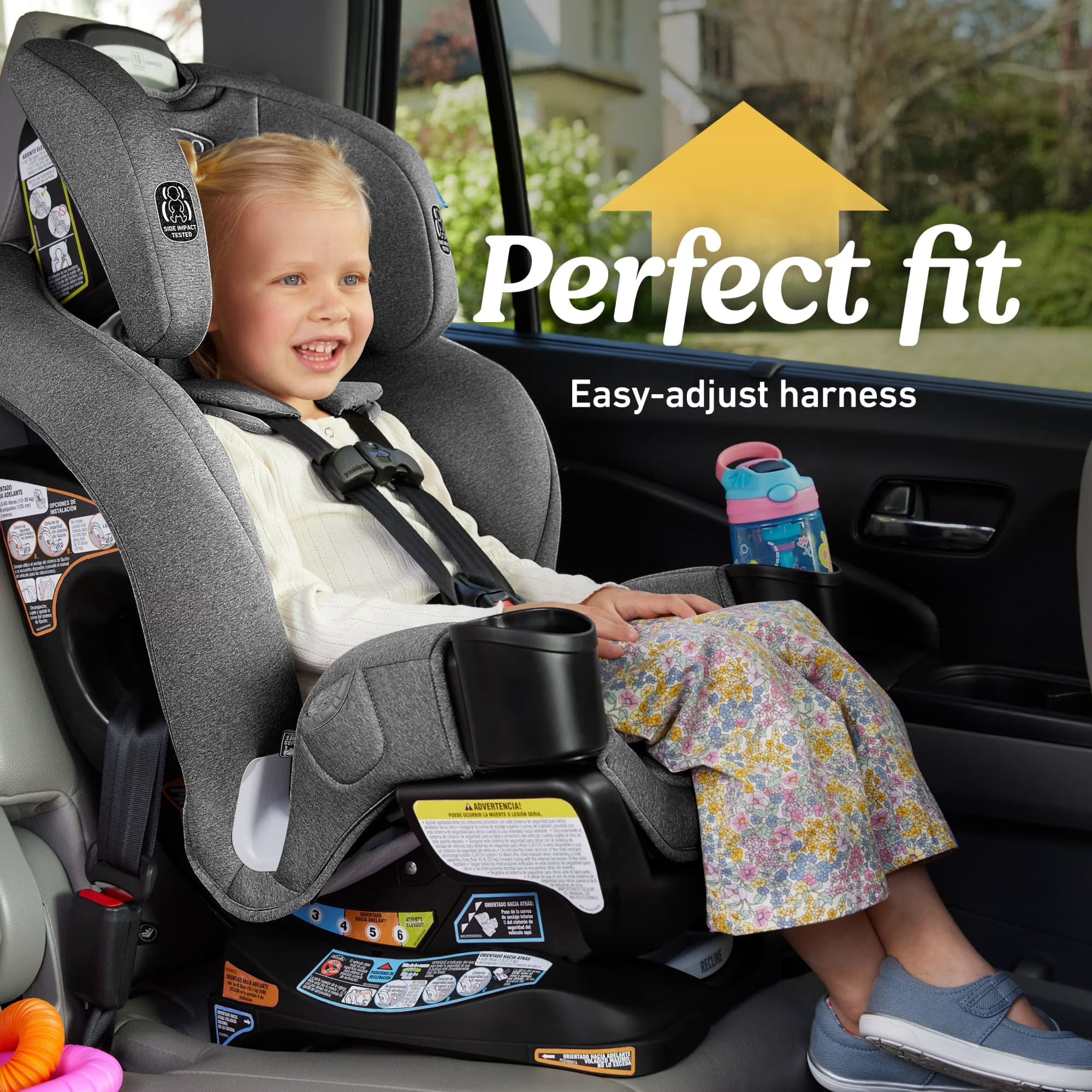 Extend2Fit 3-In-1 Car Seat, Cullen, Grey