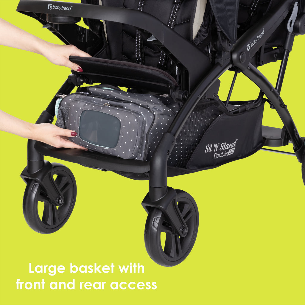 Baby Trend Sit N' Stand® Double 2.0 Stroller - Desert Tan