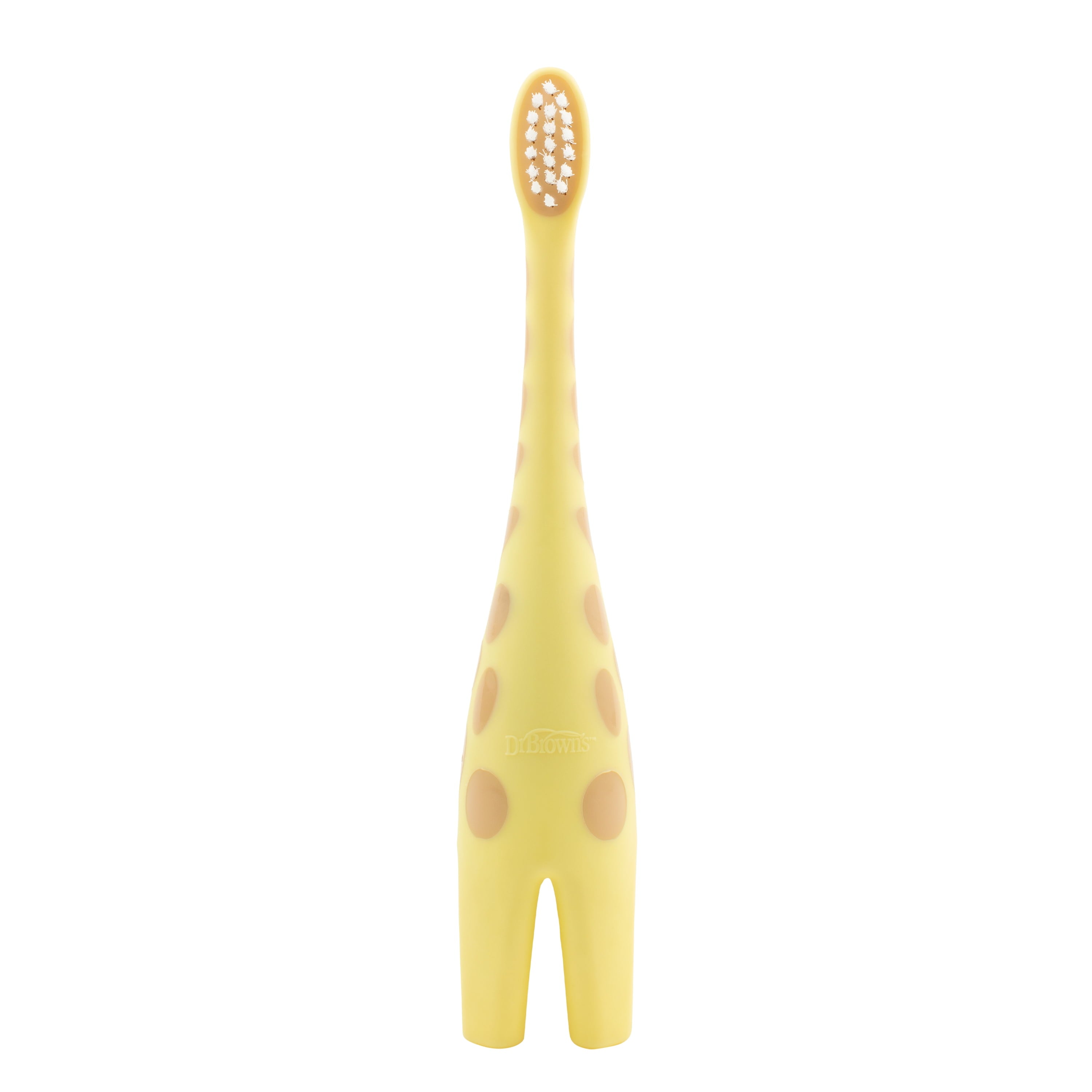 Infant-To-Toddler Training Toothbrush and Toothpaste, Giraffe/Strawberry, 0-3 Years, Set
