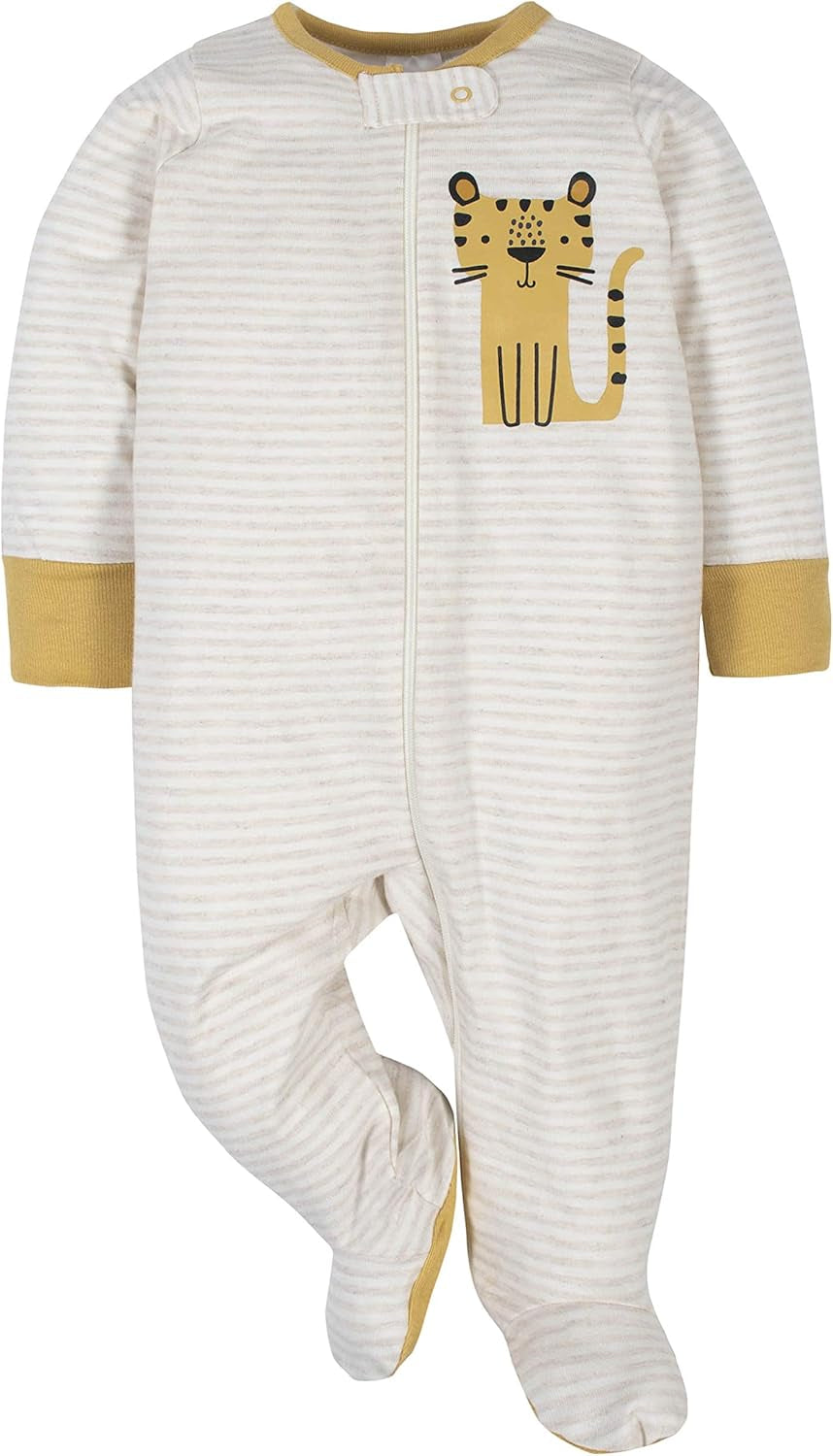 Baby-Boys 4 Pack Sleep 'N Play Footie