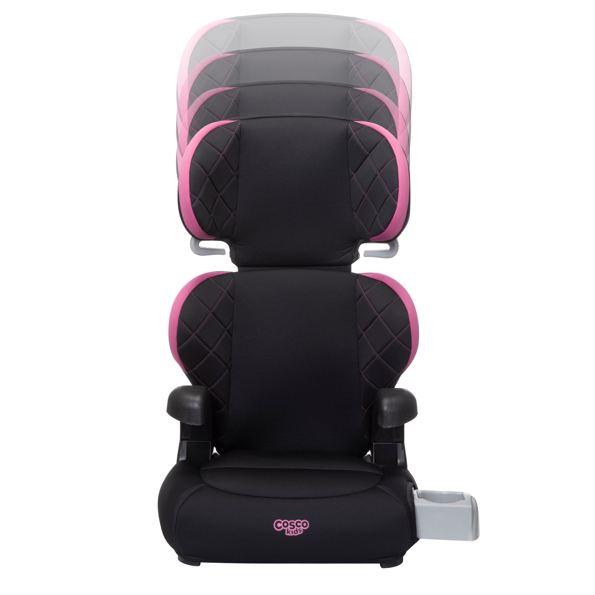 (3 Pack)  Pronto Trend Belt-Positioning Booster Car Seat, Violet Diamonds, Toddler, Unisex