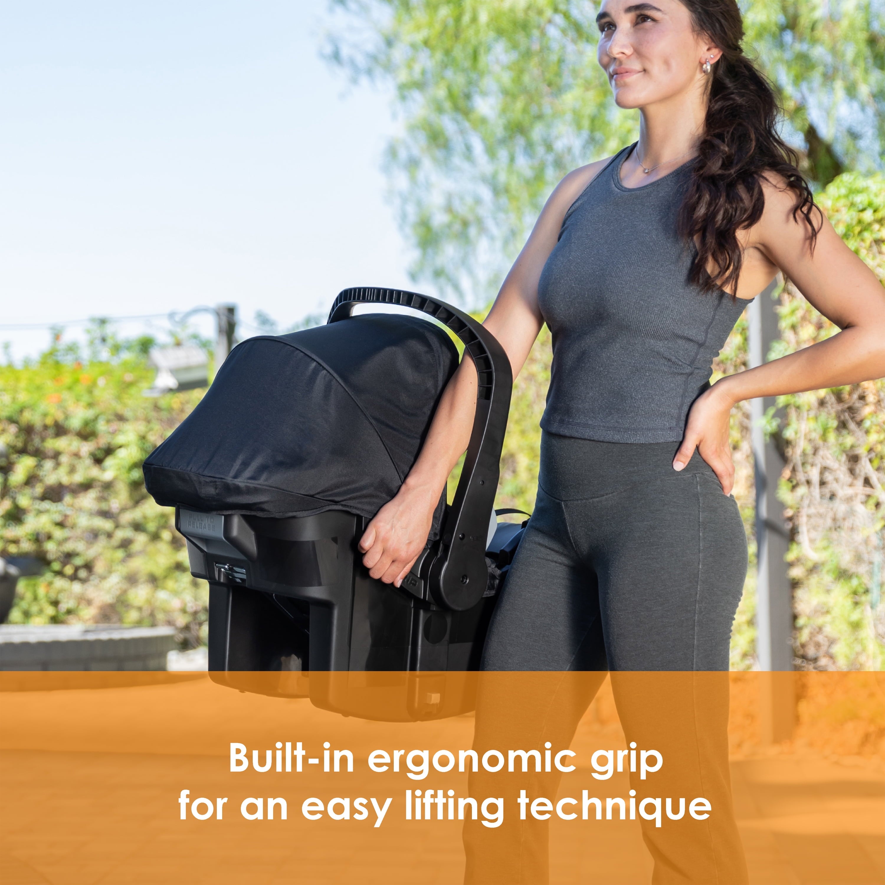 Baby Trend Venture 4-Wheel Stroller Travel System - Desert Grey - Grey