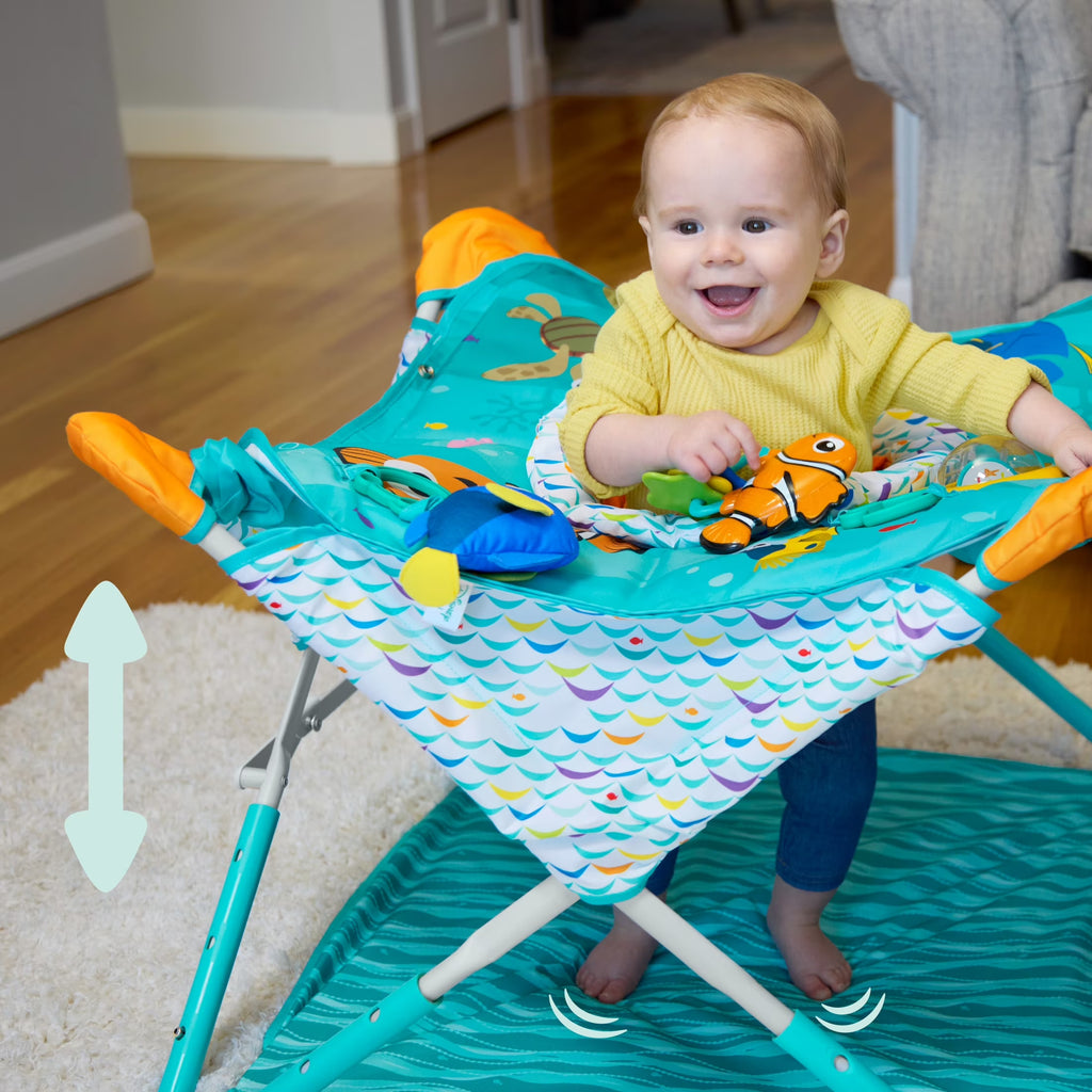 Disney Baby Finding Nemo Pop 'N Jump Foldable Activity Center by , Unisex, Infant