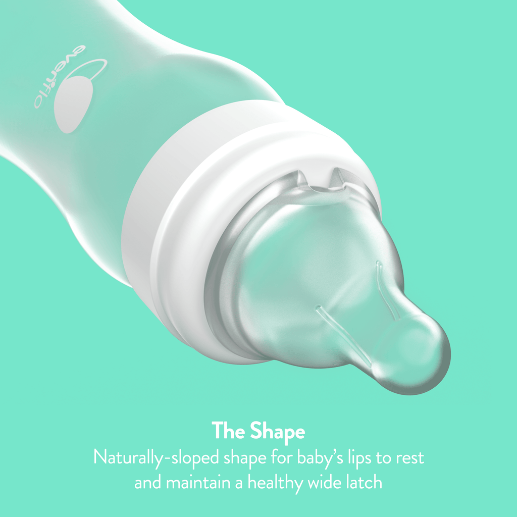 Evenflo Balance + Standard Neck Bpa-Free Plastic Baby Bottles , 9Oz Clear, 6 Count