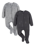 Baby Boy Sleep ´N Play Footed Cotton Pajamas, 2-Pack, Sizes Newborn - 3/6 Months