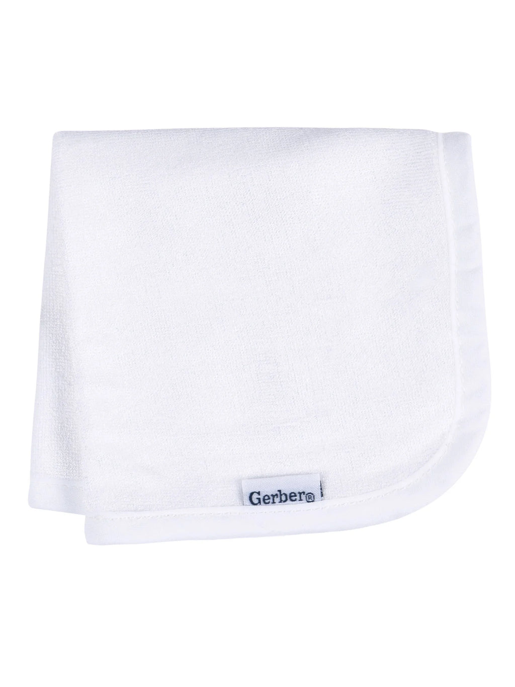 Baby Neutral White Absorbent Knit Terry Washcloth, 6-Pack, One Size