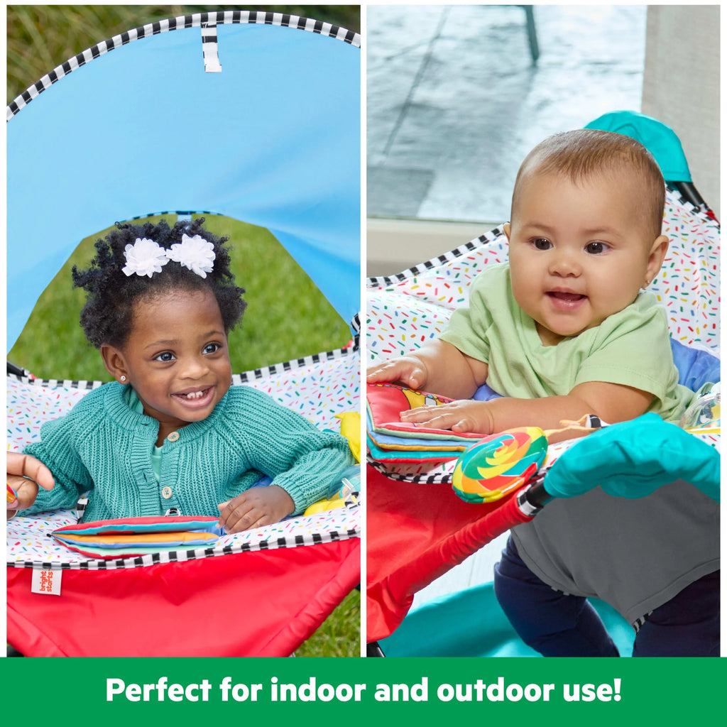 Pop 'N Jump Portable Activity Jumper, Sweet Treats, Infant