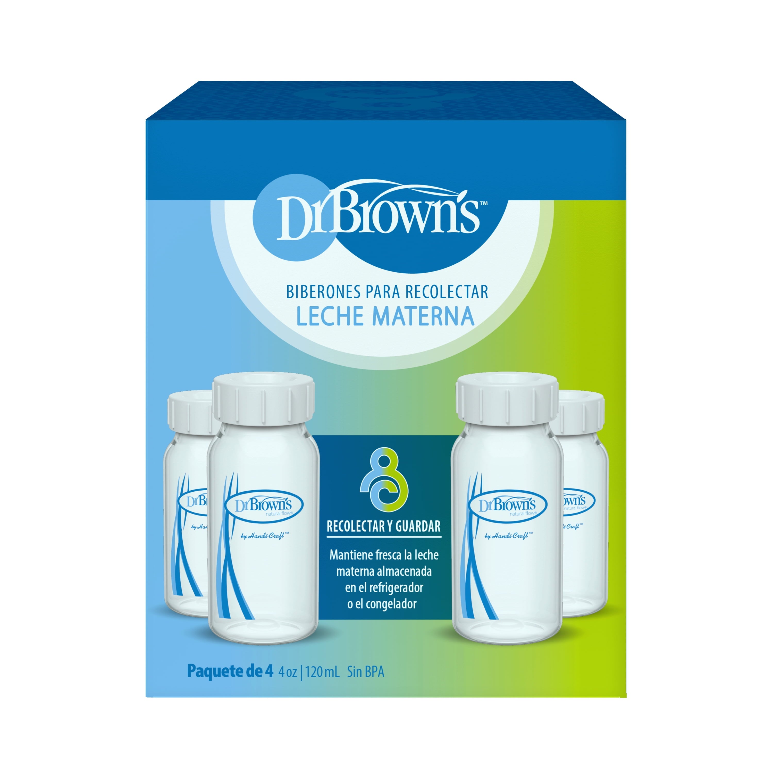 Breast Milk Collection and Storage Bottles, Keeps Breast Milk Fresh, 4-Pack