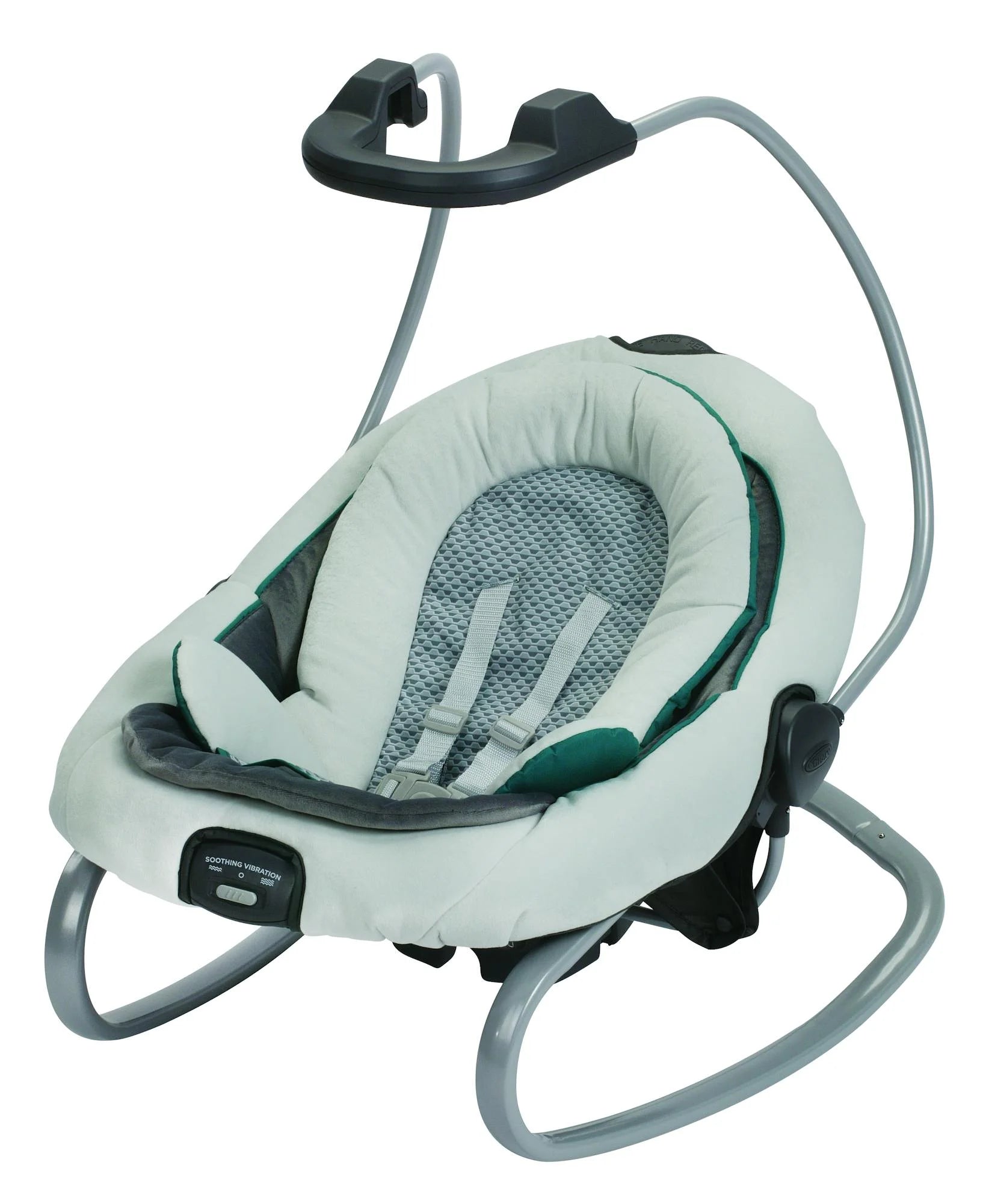 Duetsoothe Infant Swing and Rocker with Portable Seat in Sapphire