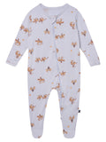 by Gerber Baby Neutral Super Soft Viscose Two-Way Zip Sleep 'N Play Footed Pajamas, Sizes Newborn - 6/9 Months