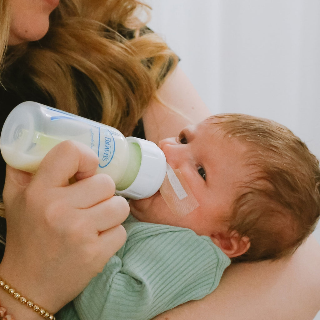 Specialty Feeding System, Narrow Baby Bottle, Infant-Paced Feeding, 4Oz/120Ml, 2 Pack