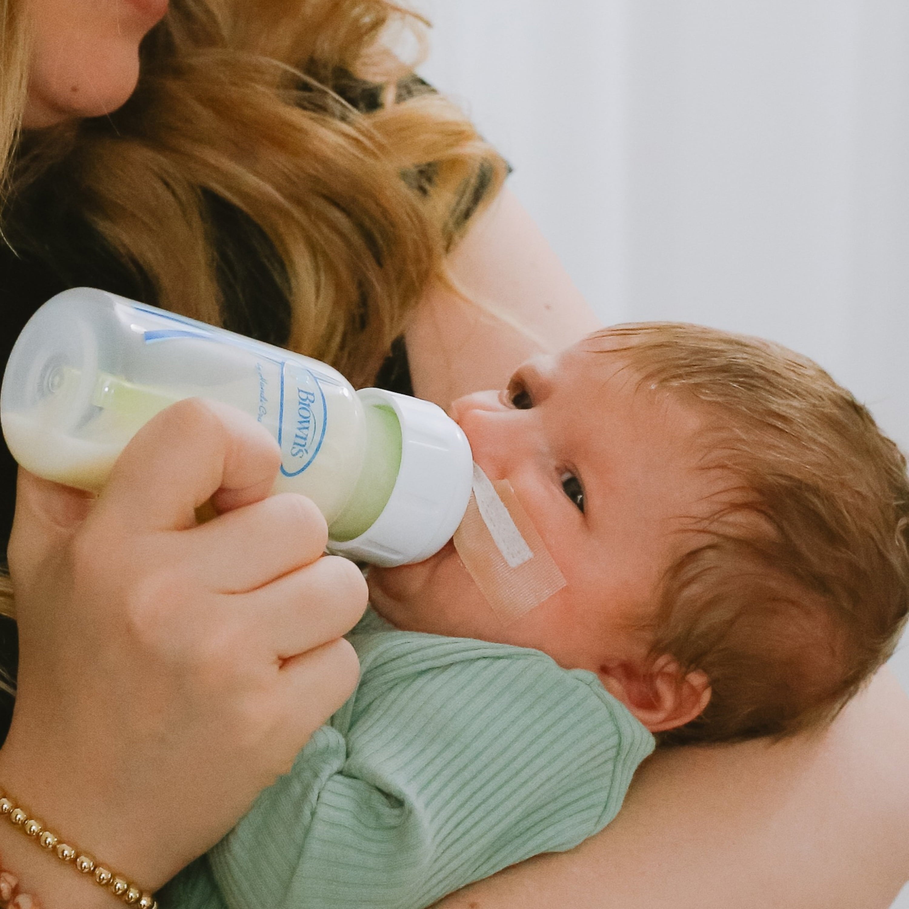 Specialty Feeding System, Narrow Baby Bottle, Infant-Paced Feeding, 4Oz/120Ml, 2 Pack