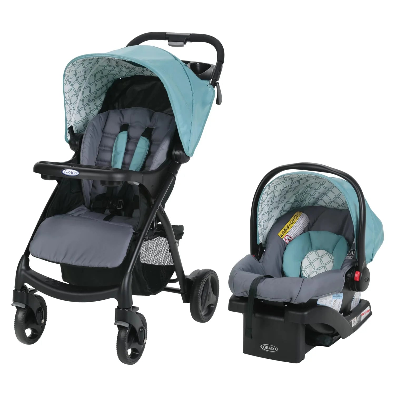 Graco Verb Travel System, Merrick, Blue